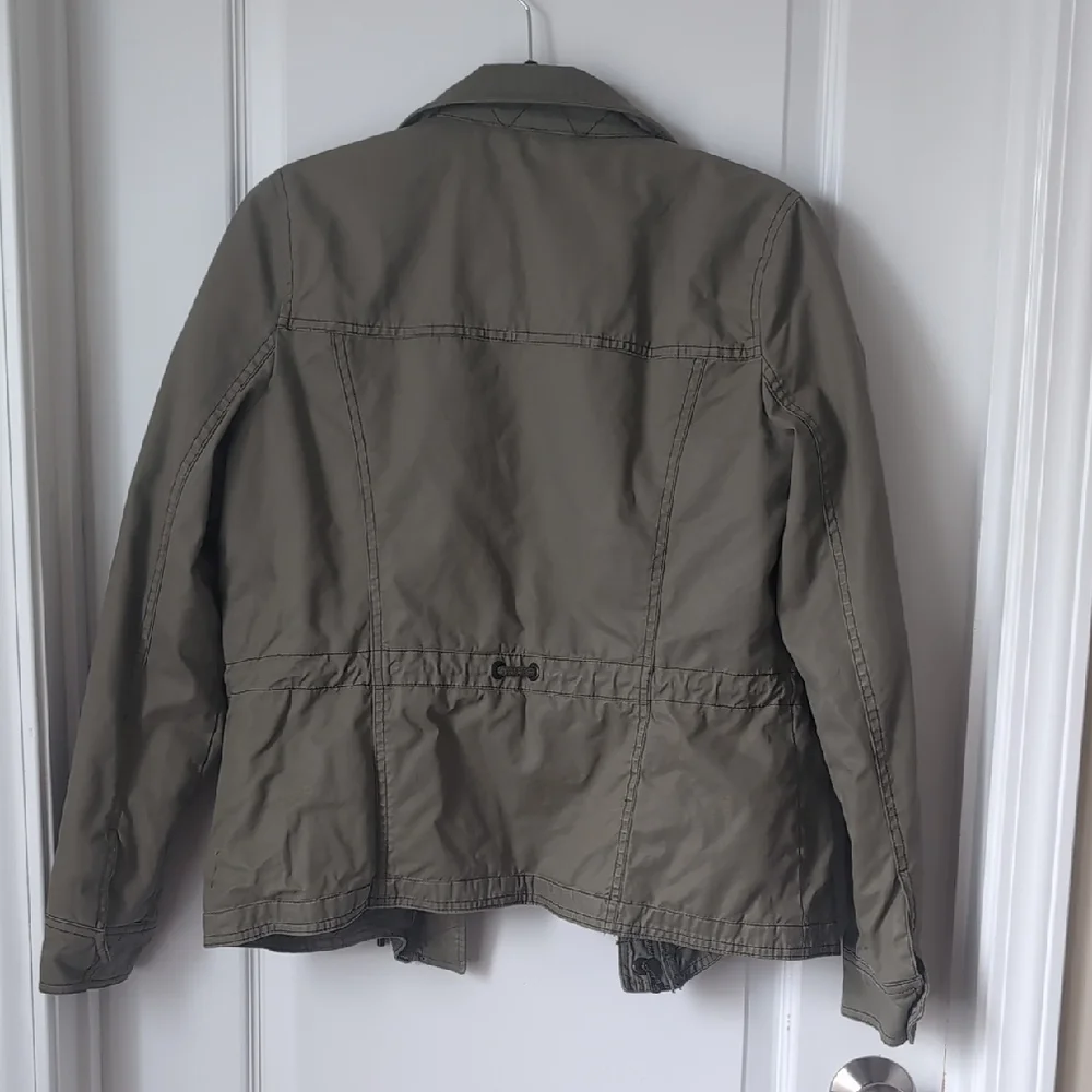 Abercrombie & Fitch Men's Olive Green Field Jacket - Picture 3 of 3
